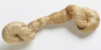 plubming flax fiber, hackled flax