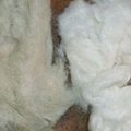 bleached cottonised flax